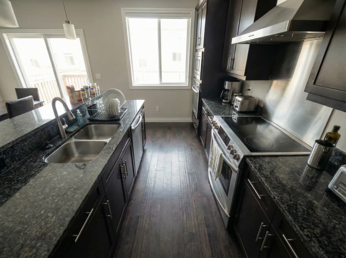 After a cleaning services job