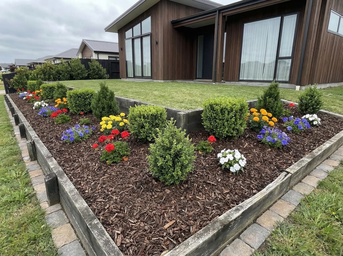 After a landscaping job